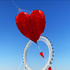 free shipping soft kites flying heart kites for adults kites and rays and lines love kites factory volantines paraglider fishing