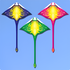 free shipping devil fish kites flying toys for children kites goldfish kites shark kite breeze kites cartoon kite nylon line koi