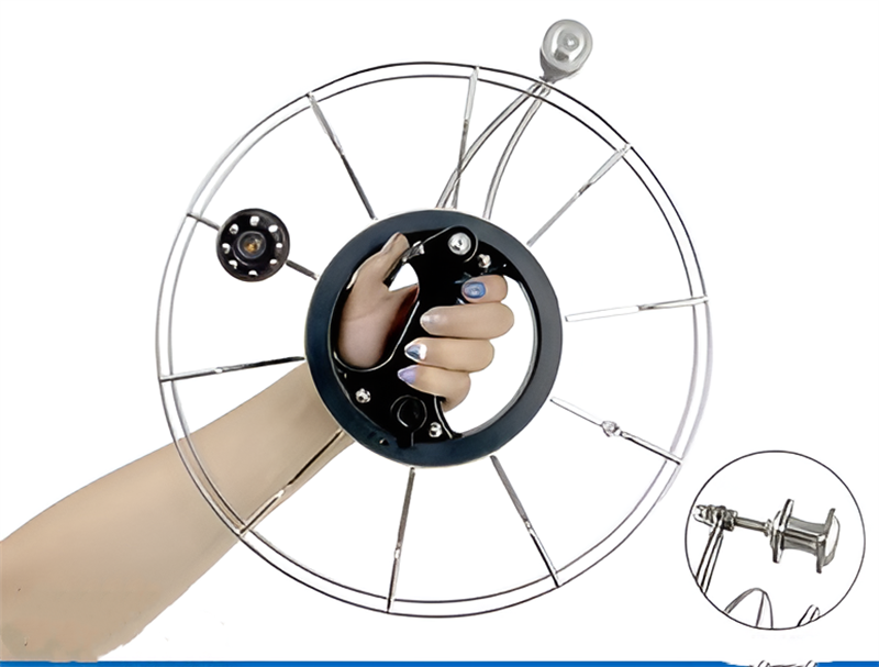 Free shipping Stainless steel handbrake light body disc eagle kite wheel adult large bearing high-grade mute anti-reversal breeze line wheel