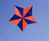 Free shipping Weifang kite new pentagram umbrella cloth carbon bar easy to fly large adult long tail anti-gale line wheel package delivery