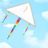 free shipping diy kite blank kite line ripstop nylon fabric kite factory painting kite diamond kites for children kites toys koi