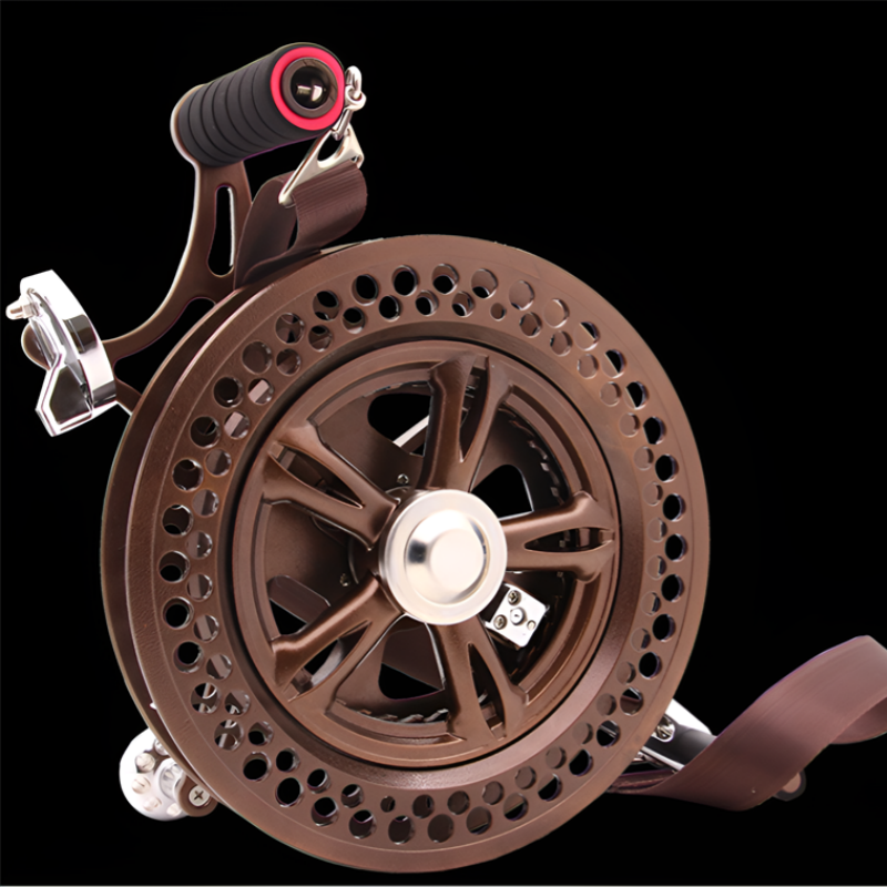 free shipping 27cm giant kite reel for adults kites wheel alloy anti-reverse speed change wire brake professional wind kites koi