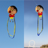 Free shipping giant soft kites flying children kites toys with handle line nylon kites factory children's comet bolator fishing
