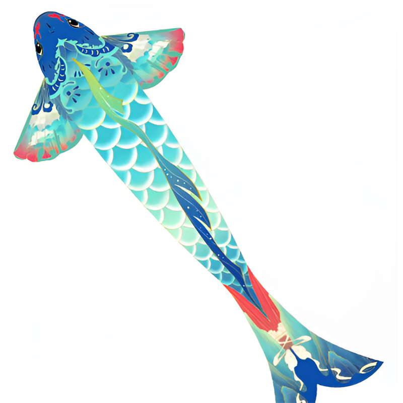 Free shipping Yunyan koi kite adults special children breeze easy to fly adult large senior net red 2023 new Weifang