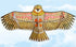 free shipping 10pcs/lot eagle kite wholesale factory weifang kite ripstop nylon fabric flying bird kites for adults professional