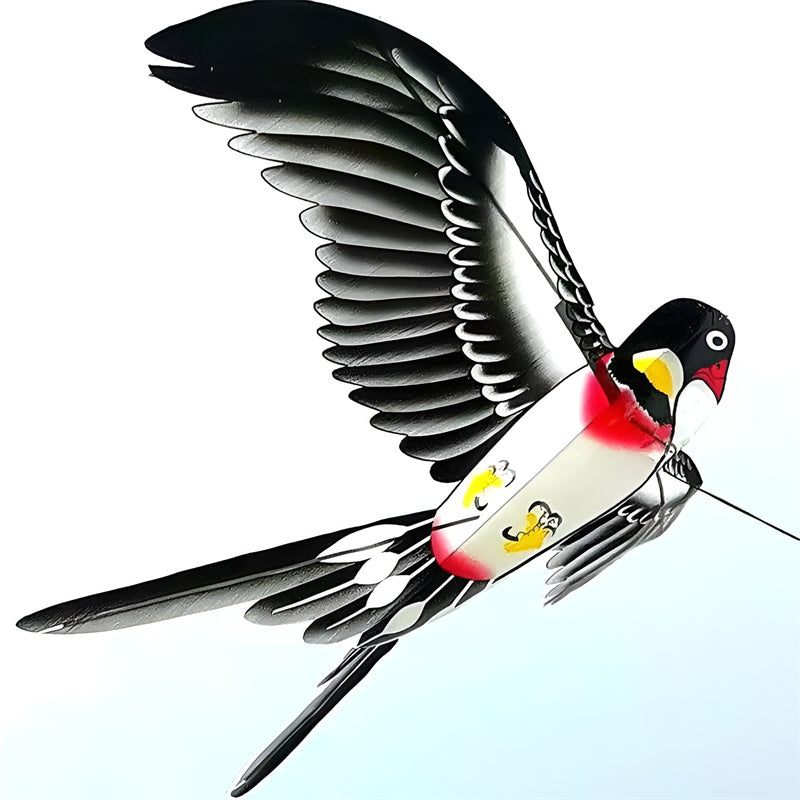 free shipping pole swallow kite mini kites flying for adults kite line 3d kite pocket kite for kids fishing rod dynamic wings