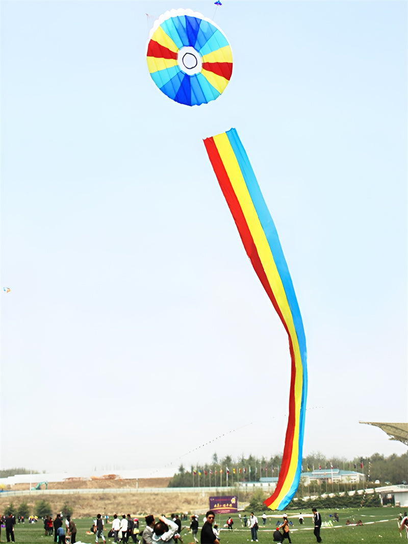 free shipping large kite flying soft kite for adults kites string walk in sky windsocks parachute professional kite factory sell