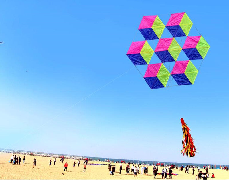 free shipping large kite for adults flying kite outdoor toy beach eagle kites dragon cartoon soft kite board 3d power kite