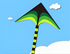 Free shipping children kites flying toys professional wind kites string line ripstop nylon kites factory kites for kids rainbow