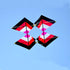 free shipping new 3d kite flying outdoor fun toys adults kite pump kevlar line large beach kite string reel parachute nylon kite