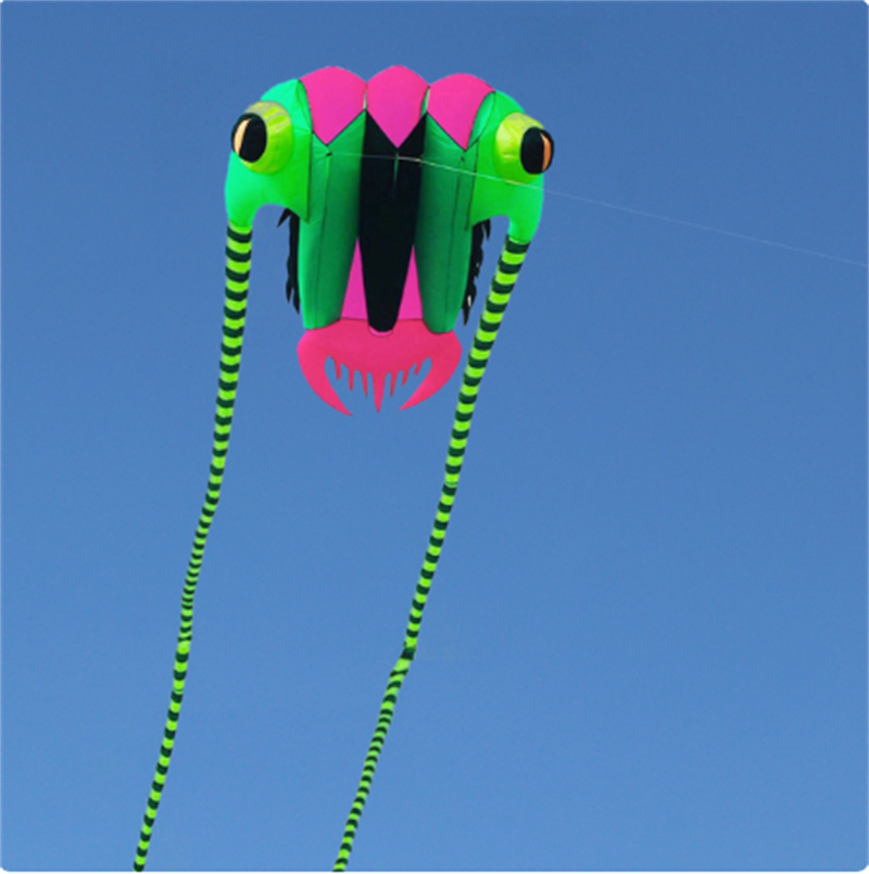 7sqm Big Trilobite Kite Pilot Lifter Line Laundry Soft Inflatable Show Kite for Kite Festival 30D Ripstop Nylon with Bag