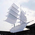 Free Shipping 3d kites flying for adults kites nylon Sailboat kites for sale bird kite snake parachute breeze fly with handle