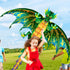 3D pterosaur kite animal dinosaur kite long tail single line kite outdoor sports fun toy kite children gift with 100M kite line
