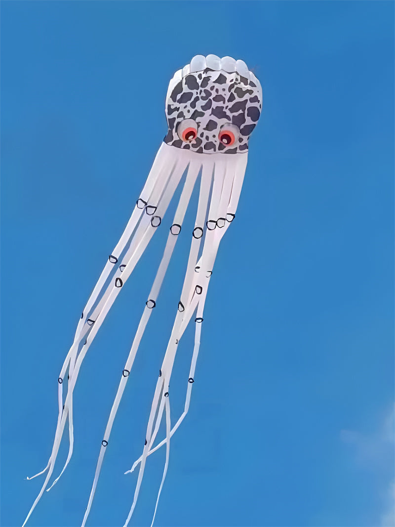 free shipping octopus kite inflatable kite flying nylon soft kites for adults parapente voo livre profissional cerf volant