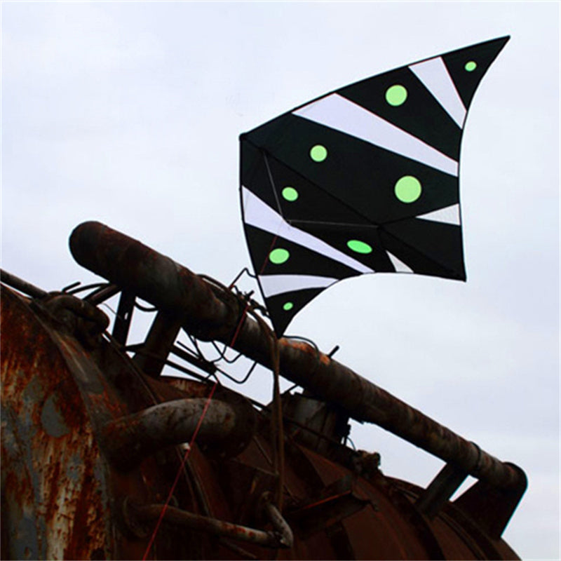 free shipping Ultra-light single line kites deep sea ghost kite for adults flying indoor kites handle line pc31 fabric parachute