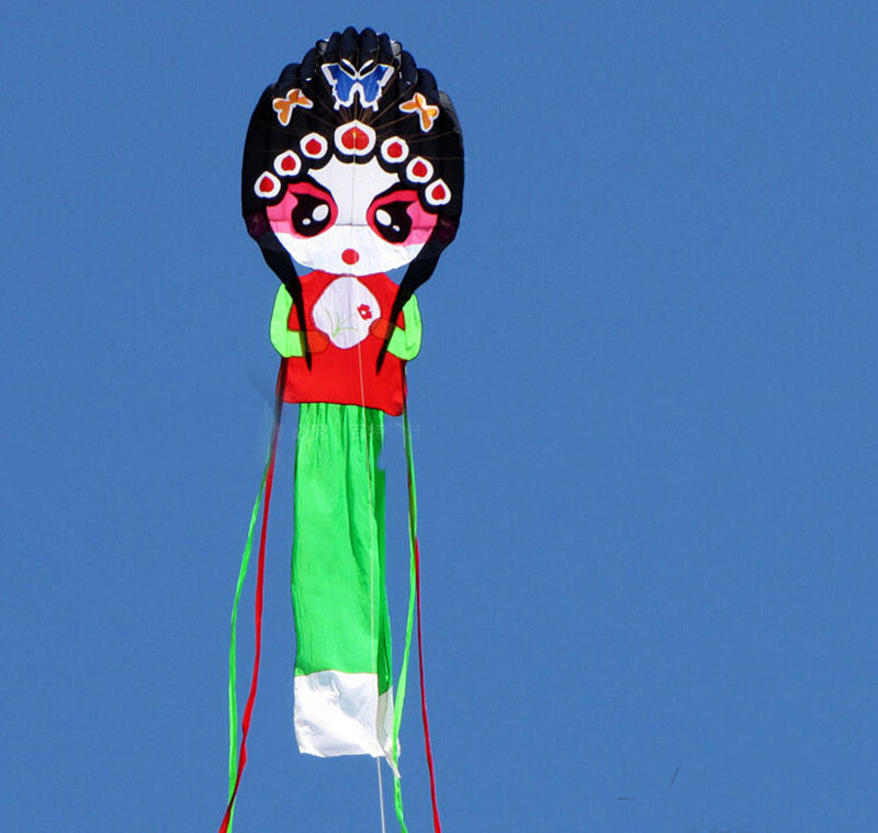 free shipping peking opera soft kite for adults kites nylon kite factory traditional kites windsurf parachute professional kite