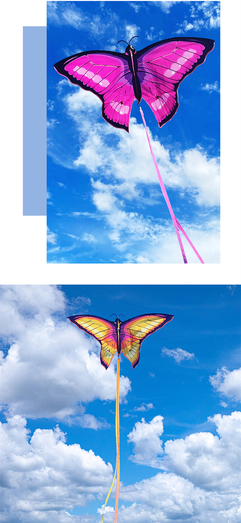free shipping new butterfly kite flying toys for children kites and rays and lines wind kites line reel volantines Parachute