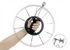 Free shipping Stainless steel handbrake light body disc eagle kite wheel adult large bearing high-grade mute anti-reversal breeze line wheel