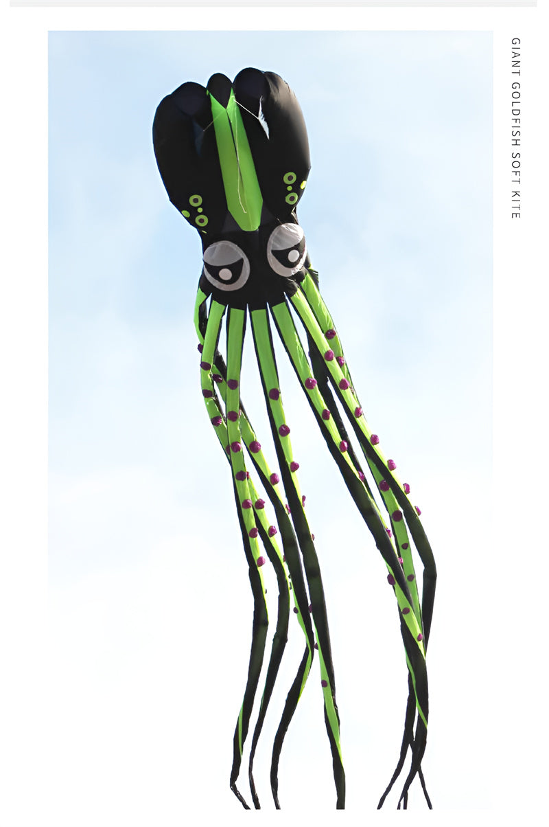 free shipping large octopus kite flying soft kite display kites for adults kites parachute professional kites inflatable kites