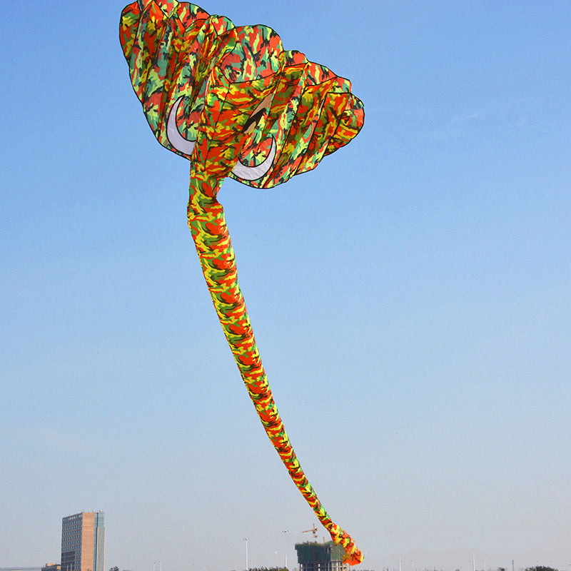 free shipping elephant kite flying toys for kids kitesurf equipment whale kite flying parrot dual line kite winding machine