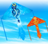 free shipping dragon kites flying toys for children kites reel nylon ripstop kites line birds kites factory japanese fish kite