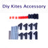 free shipping 30pcs/lot diy kite accessories children kite factory kite string line winder wholesale professional kite ikite