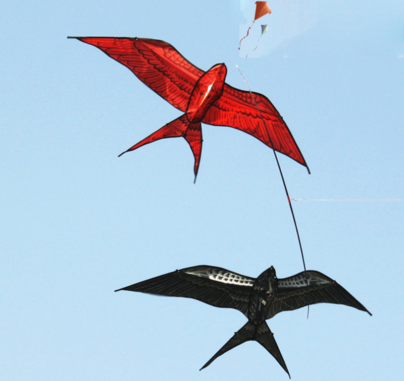 free shipping 2pcs/lot pole swallow kite flying traditional kites for adults kite line dragon kite factory ikite air snakes kite