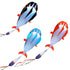 free shipping large soft kite dolphin kite nylon kite line animated kites flying inflatable kite reel outdoor fun toys Parafoil