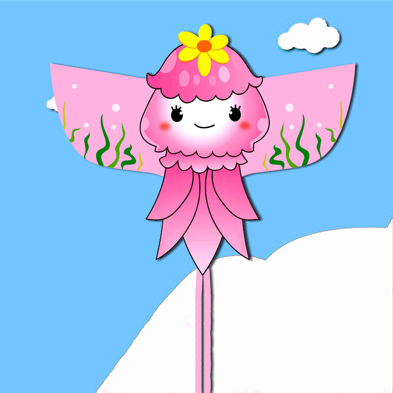 free shipping new kite flying children kite string outdoor toys kite buggy cartoon kite for kids kites ripstop high school kites