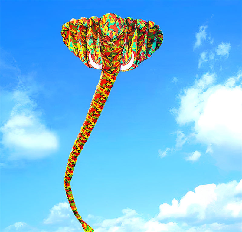 free shipping elephant kite flying soft giant kite reel nylon show kite professional kite a liner parachute windsurfing snake