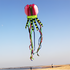 free shipping 8m jellyfish kites flying for adults kites line nylon kites factory professional paragliding inflatable show kites
