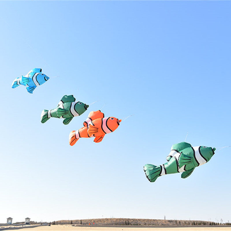 free shipping flying fish kite pendant giant soft kite string pilot kevlar cerf-volant papalotes cometas beach kite for children