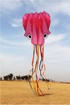free shipping octopus kite flying soft kites toys for children kite factory walk in sky outdoor fun sports beach kites koi ikite