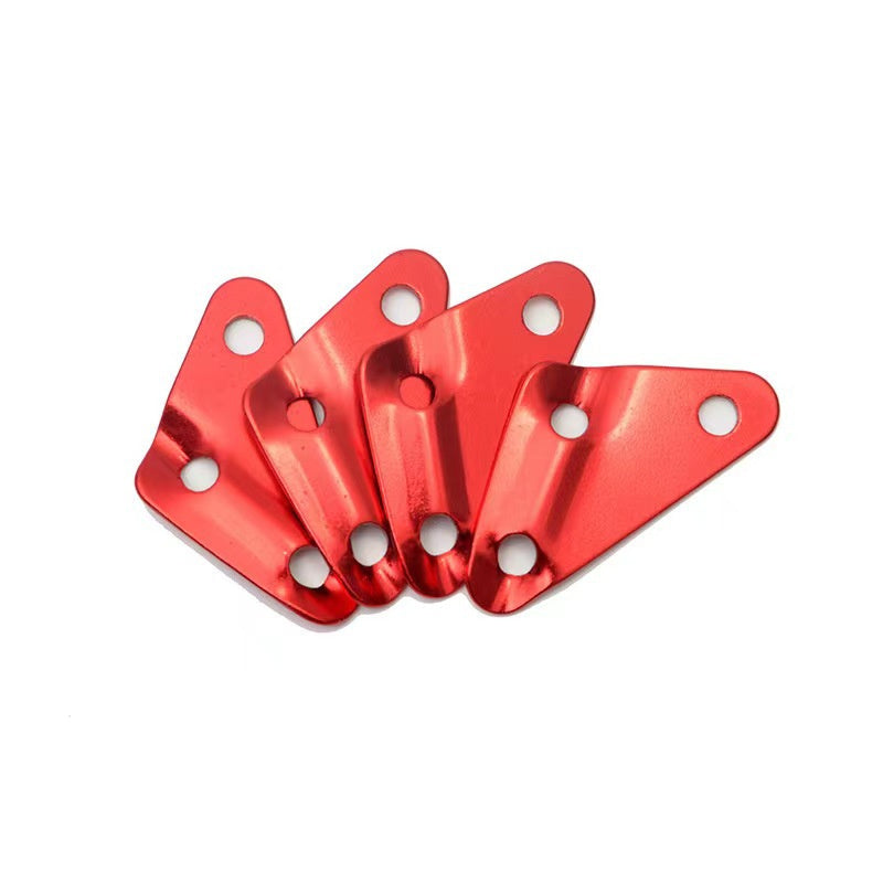 free shipping 5pcs/lot large kite accessories 8mm alloy Triangle Buckle Tent Canopy Air Rope Buckle adjustment buckle