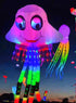 Free Shipping led kites flying for adults kites led octopus kites jellyfish kites goldfish kites trilobites kites inflatable