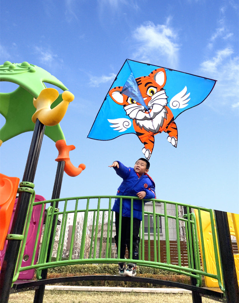 free shipping tiger kite flying toys children kites factory nylon kite windsock kids kites dragon butterfly kites for adults new