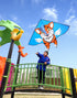 free shipping tiger kite flying toys children kites factory nylon kite windsock kids kites dragon butterfly kites for adults new