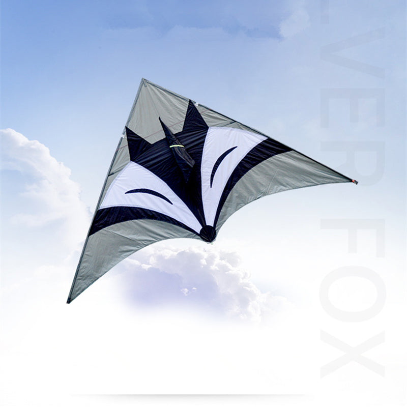 free shipping large fox kites for adults delta kite flying outdoor sports kites ripstop nylon fabric parachute kite lightweight