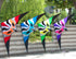 free shipping 330cm dual line stunt kites for adults kite surfing equipment wind sock power kite weifang kite factory loudy koi