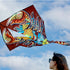 Free shipping 2023 new Weifang net red scorpion size kite children breeze easy to fly handheld line roulette adult special