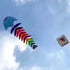 Free shipping fishbone soft kites pendant flying fish kites for adults inflatable show kites cometas de viento wind sock