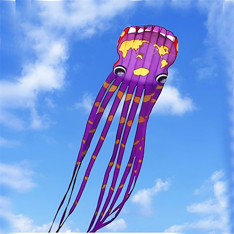 free shipping 28m Capricorn octopus kite flying soft kite weifang kite factory walk in sky parachute kites ikite snake air