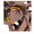 free shipping 27cm giant kite reel for adults kites wheel alloy anti-reverse speed change wire brake professional wind kites koi