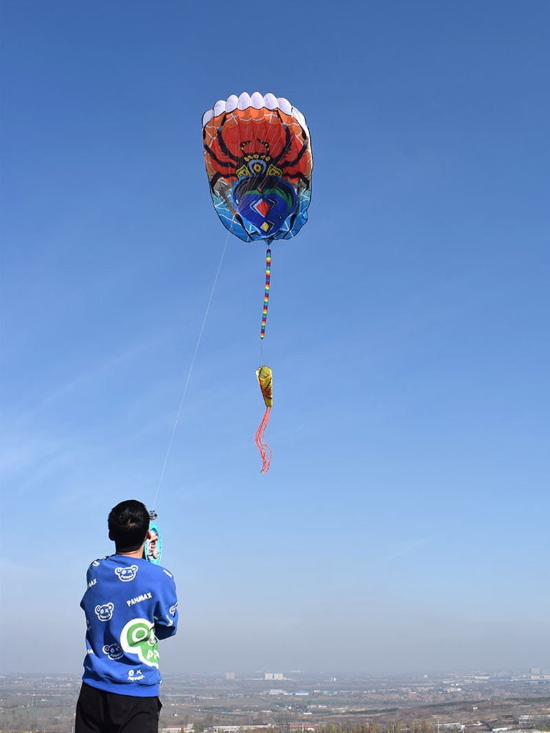 free shipping soft kite flying for adults inflatable kites windsocks kite parachute professional kite factory sell flying toy