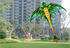 3D pterosaur kite animal dinosaur kite long tail single line kite outdoor sports fun toy kite children gift with 100M kite line