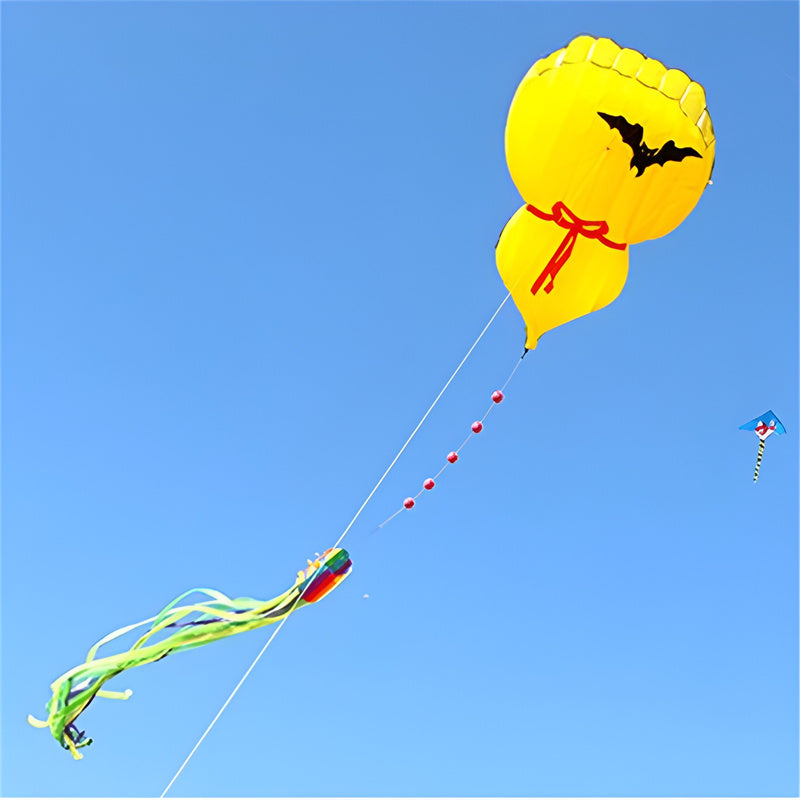 free shipping gourd kite flying soft kite walk in sky fun factory Chinese traditional kites outdoor Gel blaster windsurfing koi