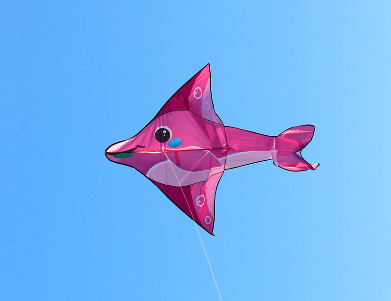 free shipping dolphin kites flying toys for kids kites line nylon fabric kites factory snakes kite buggy professional wind kites