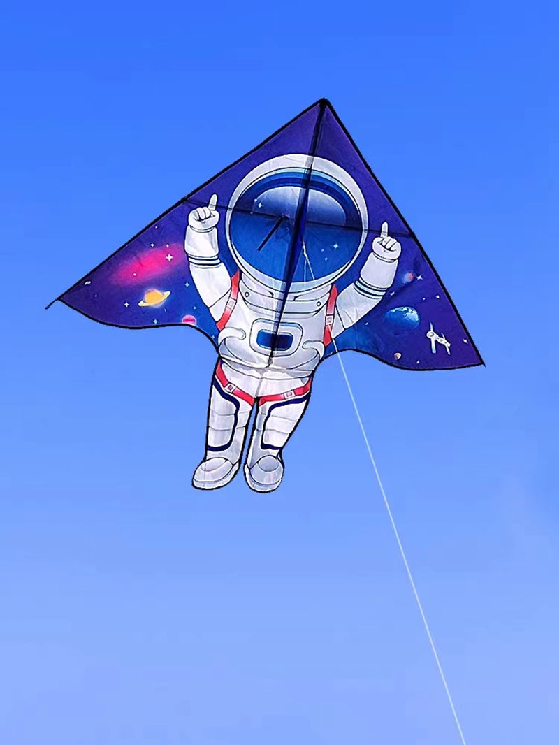 Free shipping astronauts kites flying toys for kids kites spaceman kites string line cosmonaut kites nylon kites factory