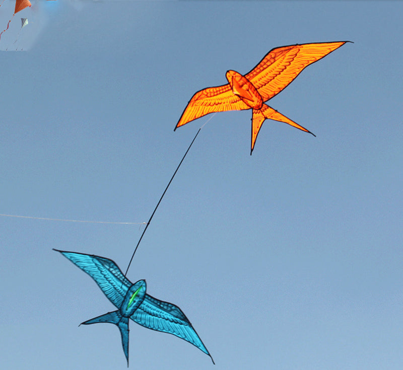 free shipping 2pcs/lot pole swallow kite flying traditional kites for adults kite line dragon kite factory ikite air snakes kite