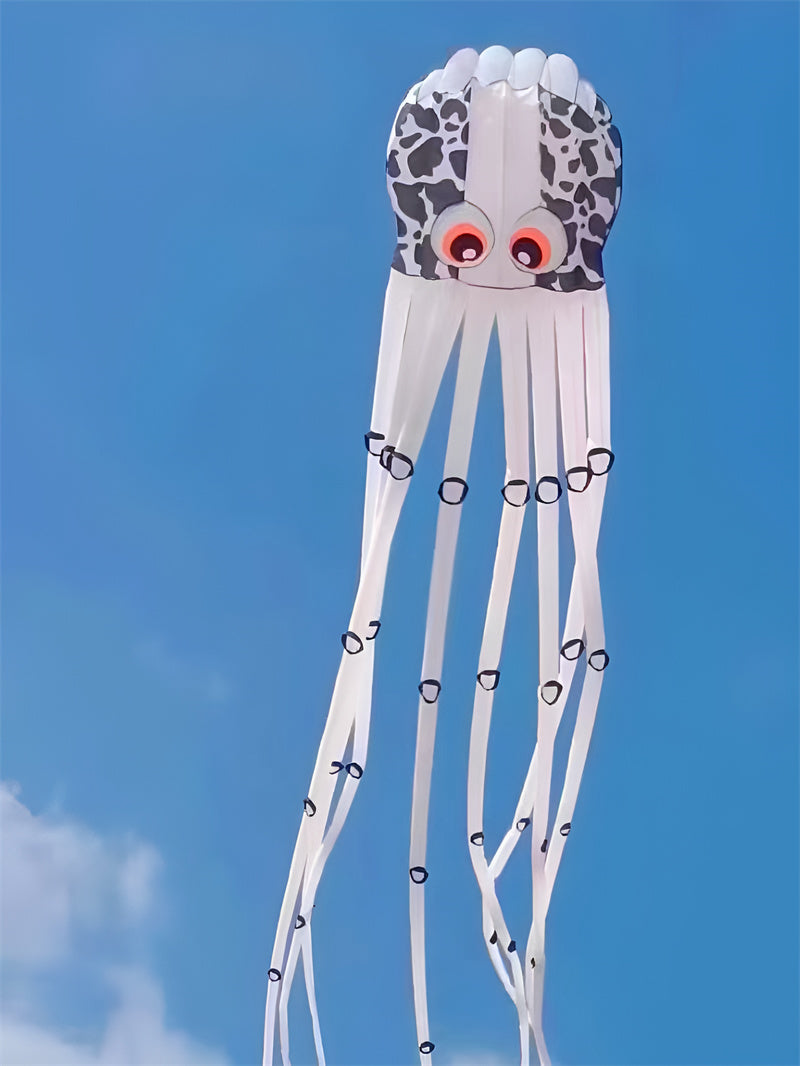 free shipping octopus kite inflatable kite flying nylon soft kites for adults parapente voo livre profissional cerf volant